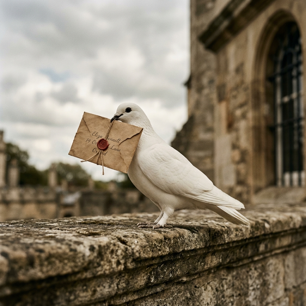 Vintage Dove Messenger